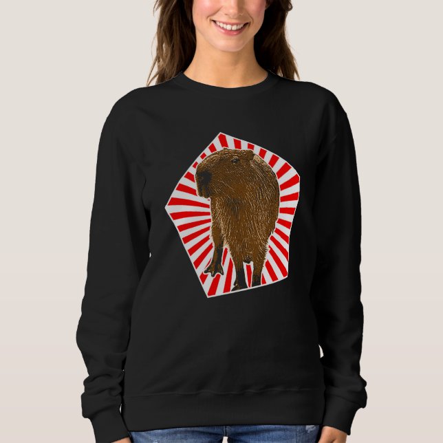 Capybara Vintage Capybara T Shirt (Framsida)