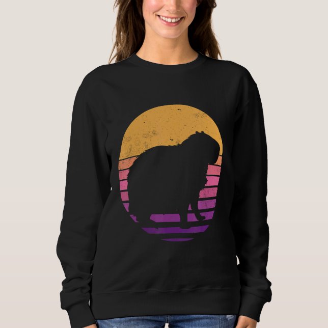 Capybara Vintage T Shirt (Framsida)