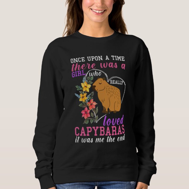 Capybara Women Love Capybara T Shirt (Framsida)