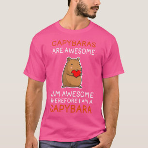 Capybaras är Fantastisk.. Jag är en Capybara Funny T Shirt