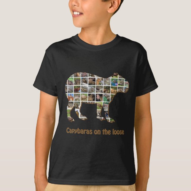Capybaras i lösvikt tröja (Framsida)