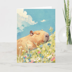 Capybaras tupplur kort