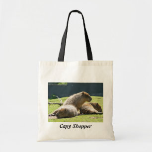Capybarashoppingtoto - Capy shoppare Tygkasse