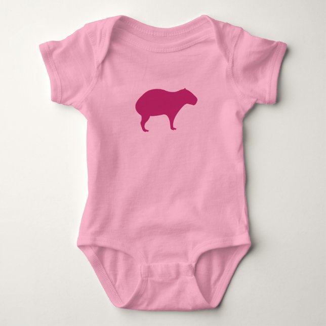 Capybaraspädbarnranka Tee Shirt (Framsida)