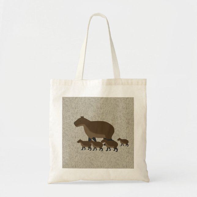 Capybaratotot hänger lös tygkasse (Framsidan)