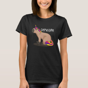 Capycorn Capybara Unicorn Vatten Hog T Shirt