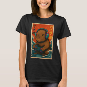 Capyra Roliga Videospel Capyra Spelare Barn Tonåri T Shirt