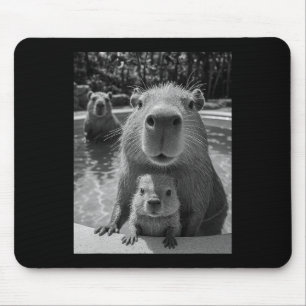 Capyra Selfie Ai Meme Skämt Humor Sommarlov C Musmatta