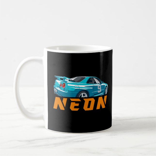 Car Älskare | Gift för honom | Car Guy Gift Kaffemugg (Vänster)