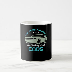 Car Älskare Mechanic pratar om bilar Kaffemugg