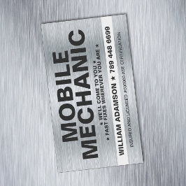 CAR / AUTO MECHANIC AUTOMOTIVE REPAIR SERVICE MAGNETISKA VISITKORT