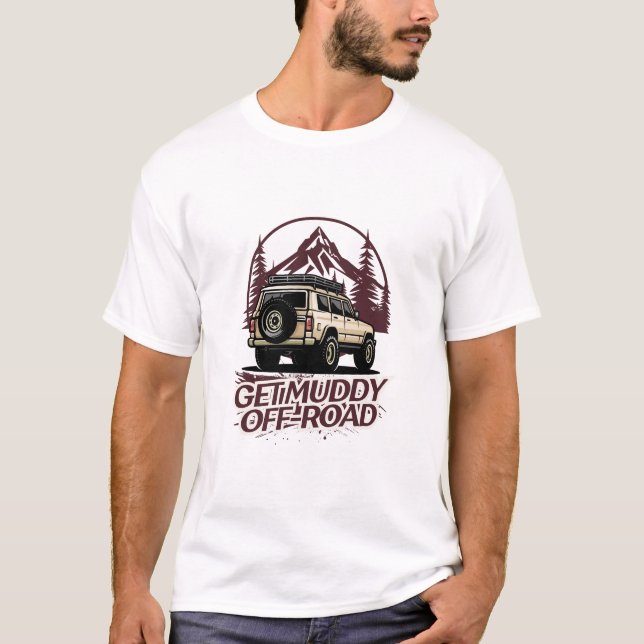 Car Built For The Streets T Shirt (Framsida)