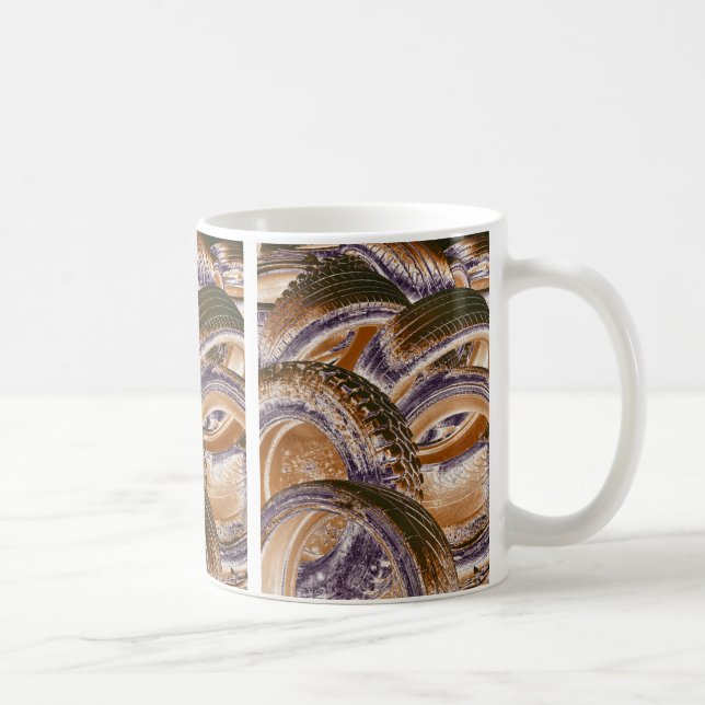 CAR DÄCK KAFFEMUGG (Höger)