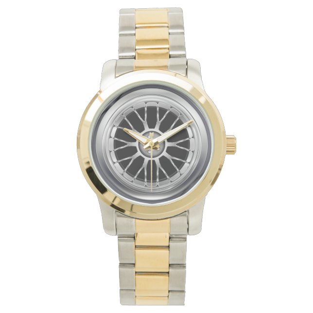 Car Däck Steel WheWatch Watch Armbandsur (Framsida)