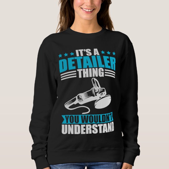Car detailer thing you wouldn´t understand t shirt (Framsida)