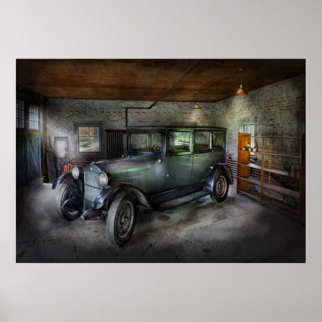 Car - Granpas Garage Poster (Framsidan)