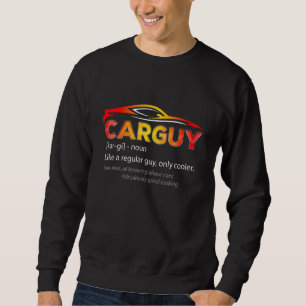 Car Guy Definition Car Guy Sport Lång Ärmad Tröja