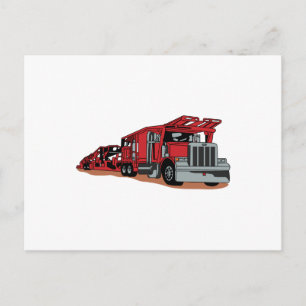 Car Hauler Vykort