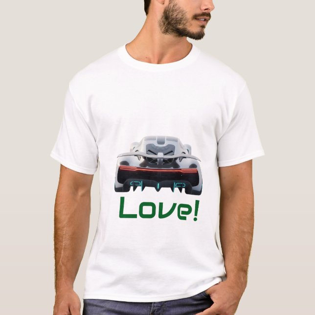 Car Love T Shirt (Framsida)