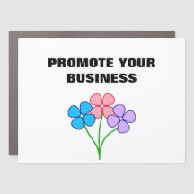 CAR MAGNET 18-tums X 24-tums rektangel eller annan