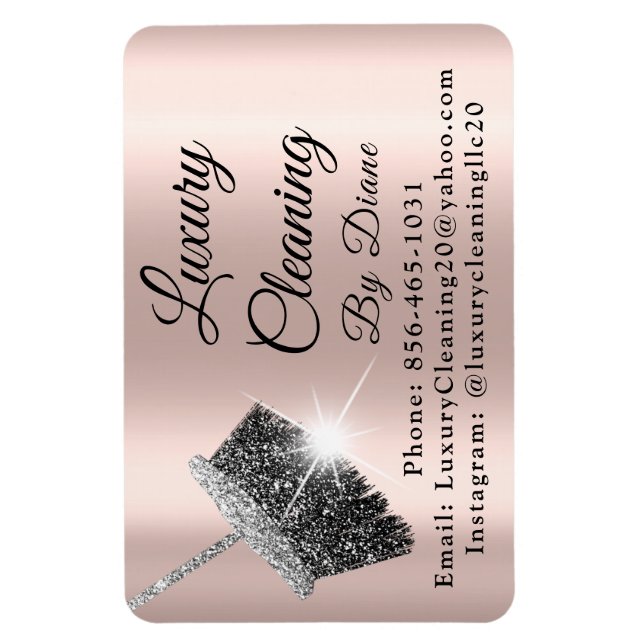 Car Magnet Städning Services Maid House Keeping (Vertikal)