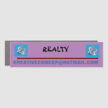 CAR MAGNET-stötfångarmagnet 10 x 3