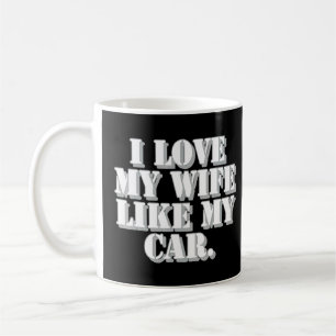 Car Maka Make Party Man Manar Humor som säger Coll Kaffemugg