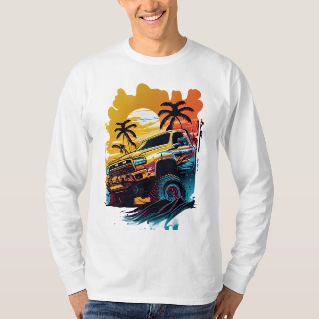 Car Manar Basic Långärmad T-shirt (Framsida)
