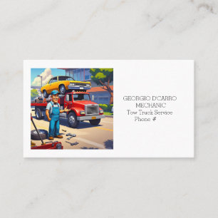 " CAR MEECHANIC " VISITKORT