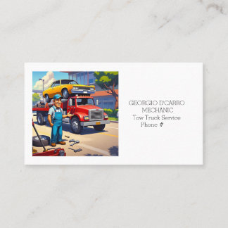 " CAR MEECHANIC " VISITKORT