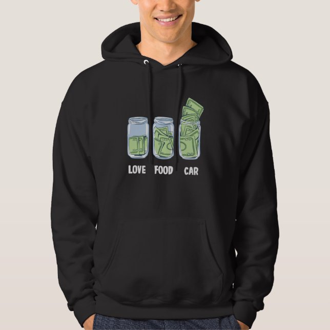 Car Money Bank Hoodie (Framsida)