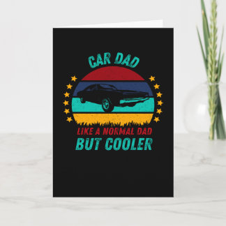 Car Pappa - Coola Fars dag Gift Kort