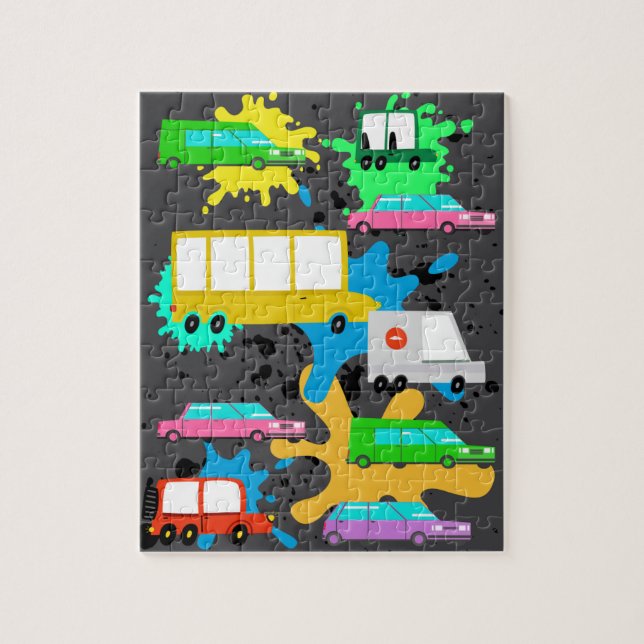 CAR PUZZLE PUSSEL (Vertikal)