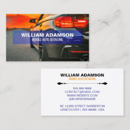 Car Sales, Auto Repair, Mobile Auto Detailing Visitkort