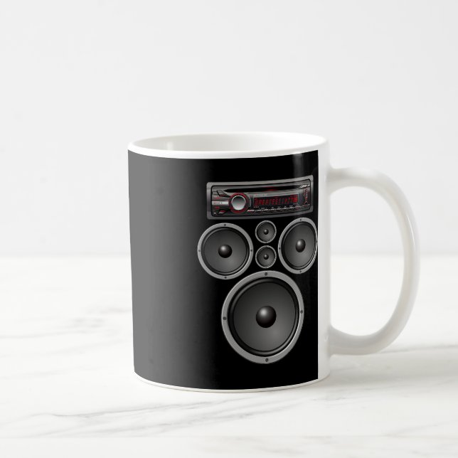 CAR STEREO SPEAKERS SYSTEM AUDIO HALLOWEEN COSTUME KAFFEMUGG (Höger)