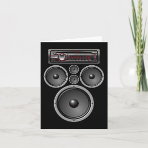 CAR STEREO SPEAKERS SYSTEM AUDIO HALLOWEEN COSTUME KORT