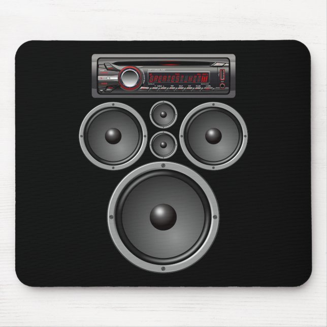 CAR STEREO SPEAKERS SYSTEM AUDIO HALLOWEEN COSTUME MUSMATTA (Framsidan)