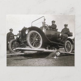 Car Stunt Vykort