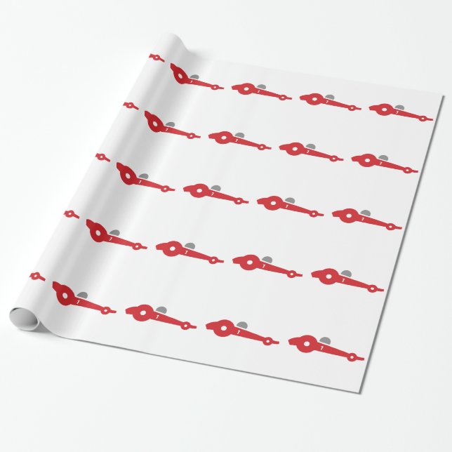 Car Tävling Presentpapper (Utrullad)