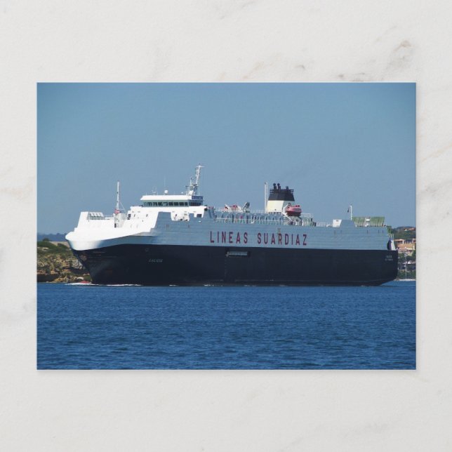 Car Transporter Galicia Vykort (Framsida)