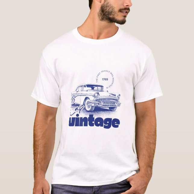 Car Turbo Life No Limits T Shirt (Framsida)