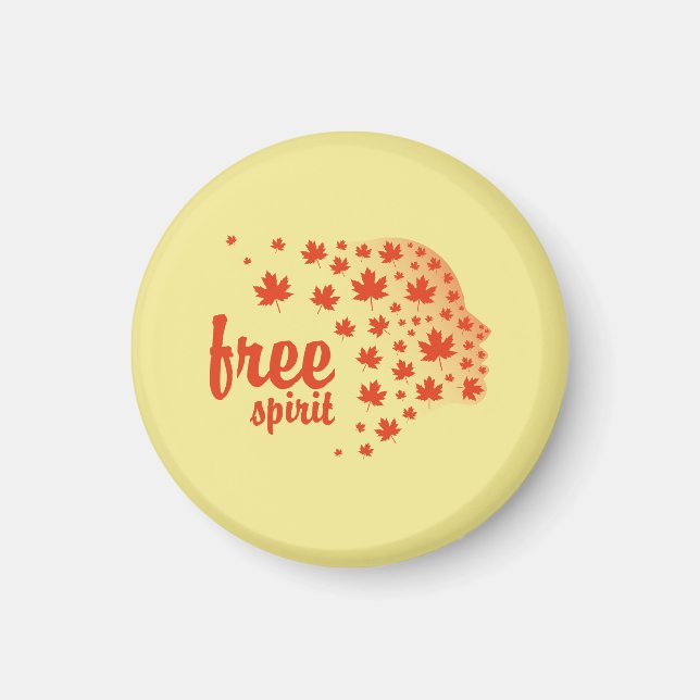 Cara del espíritu libre, otoño magnet (Framsidan)