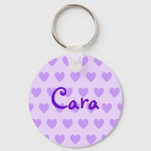 Cara i Lila Nyckelring