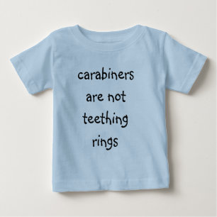 carabiners får tänder inte skjortan för ringbeb t-shirt