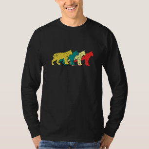 Caracal Cat Shadowed Vild katt Caracal Lynx Animal T Shirt