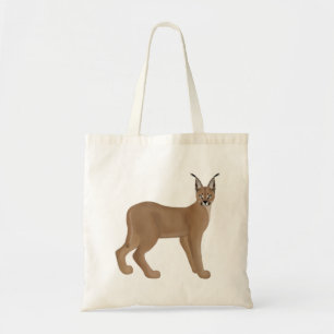 Caracal Tote Bag Tygkasse