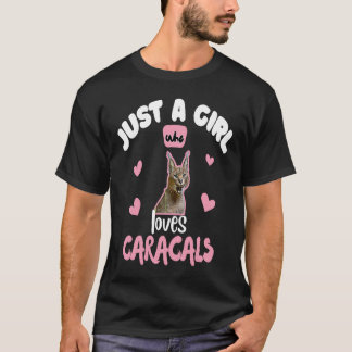 Caracal Vildkatt Baby Valp Män Kvinnor Barn T Shirt