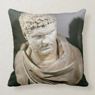 Caracalla romersk marmor cuirassed bysten, ANNONS Kudde