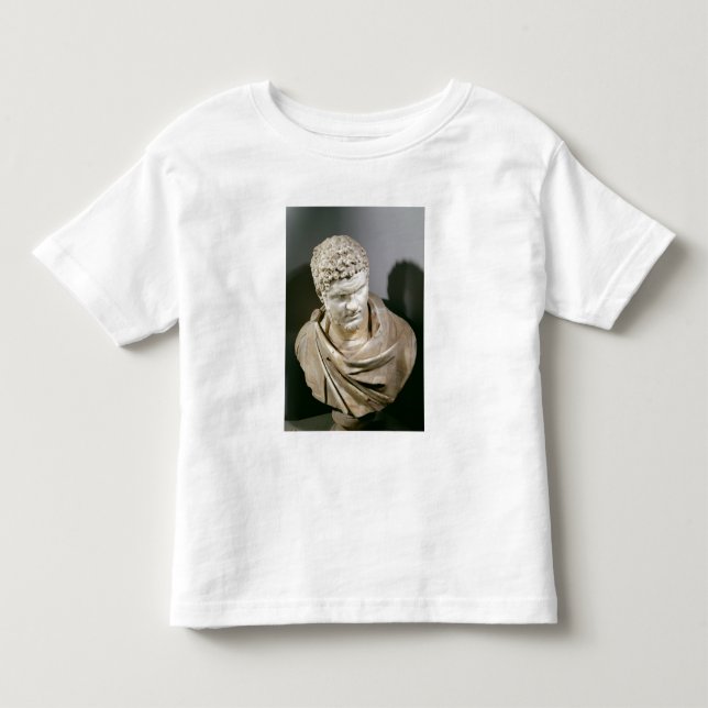 Caracalla romersk marmor cuirassed bysten, ANNONS Tröja (Framsida)