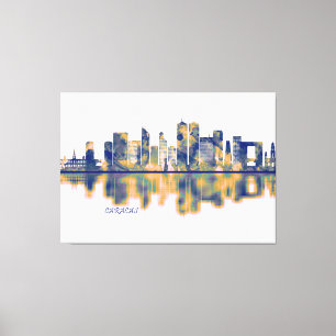 Caracas Skyline Canvastryck